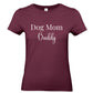 Personalisiertes Dog Mom T-Shirt für Damen