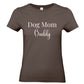 Personalisiertes Dog Mom T-Shirt für Damen