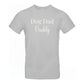 Personalisiertes Dog Dad T-Shirt für Herren