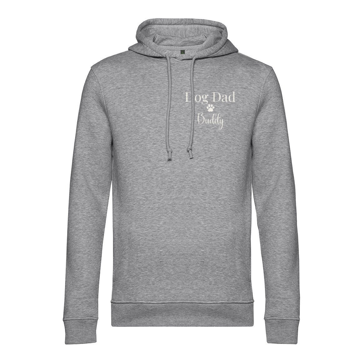 Dog Dad Bio-Hoodie für Herren |Personalisiert