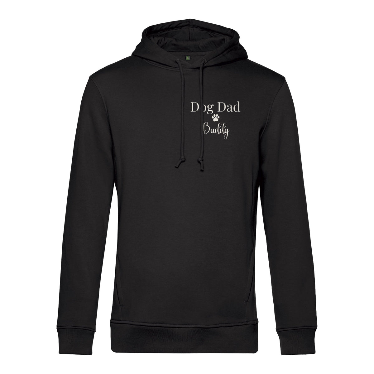 Dog Dad Bio-Hoodie für Herren |Personalisiert