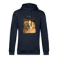 Personalisiertes Hunde Bio-Hoodie für Herren mit Foto