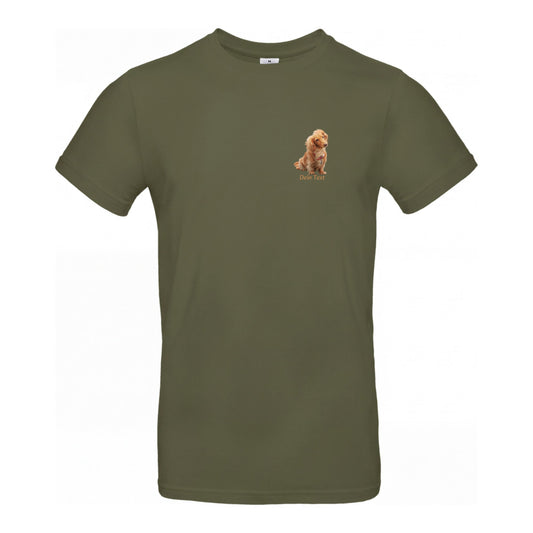 Personalisiertes Hunde T-Shirt für Herren mit Foto | Brustdruck