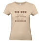 Dog Mom Lieblingshobby – personalisierbares T-Shirt