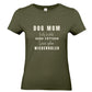 Dog Mom Lieblingshobby – personalisierbares T-Shirt