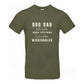 Dog Dad Lieblingshobby – personalisierbares T-Shirt