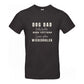 Dog Dad Lieblingshobby – personalisierbares T-Shirt