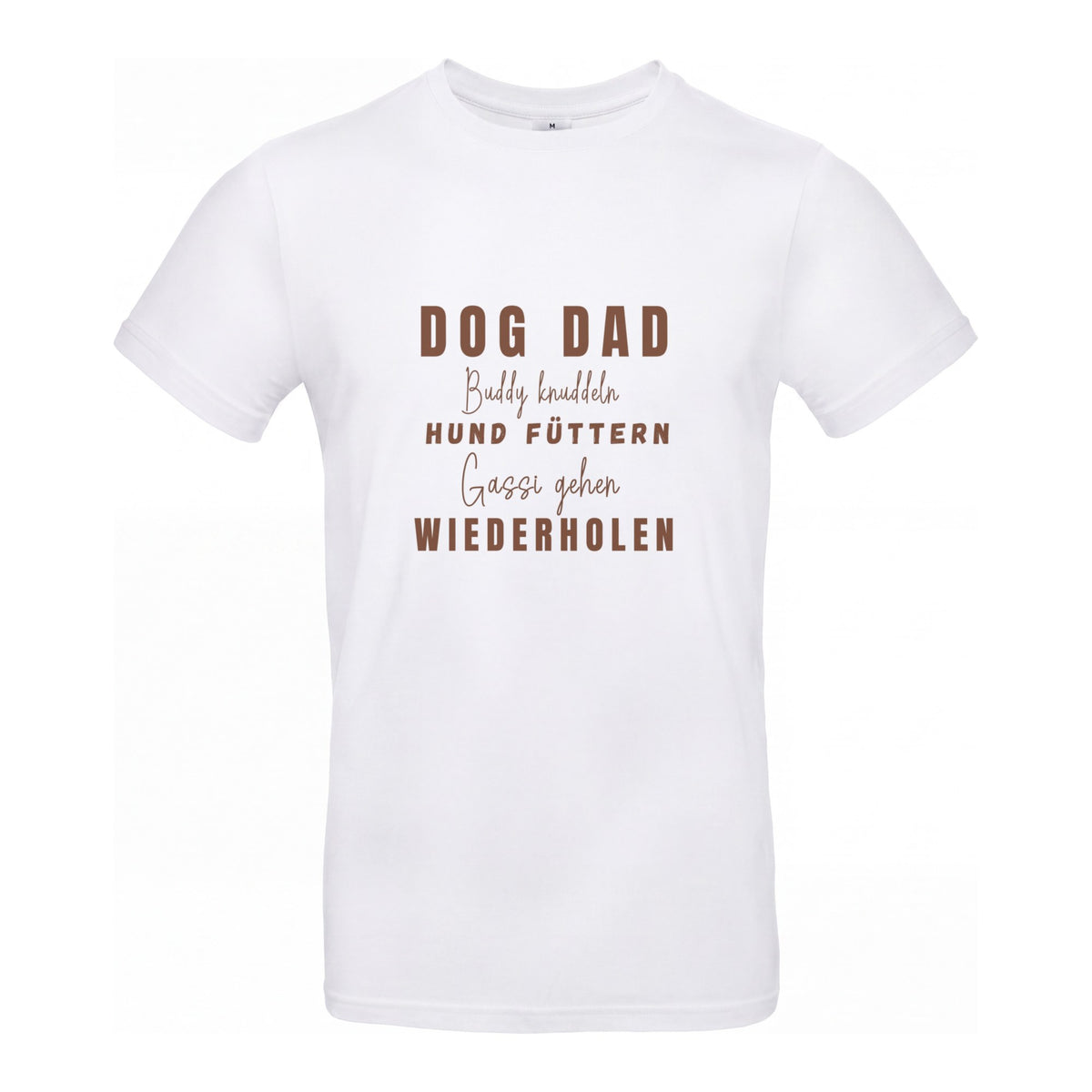 Dog Dad Lieblingshobby – personalisierbares T-Shirt