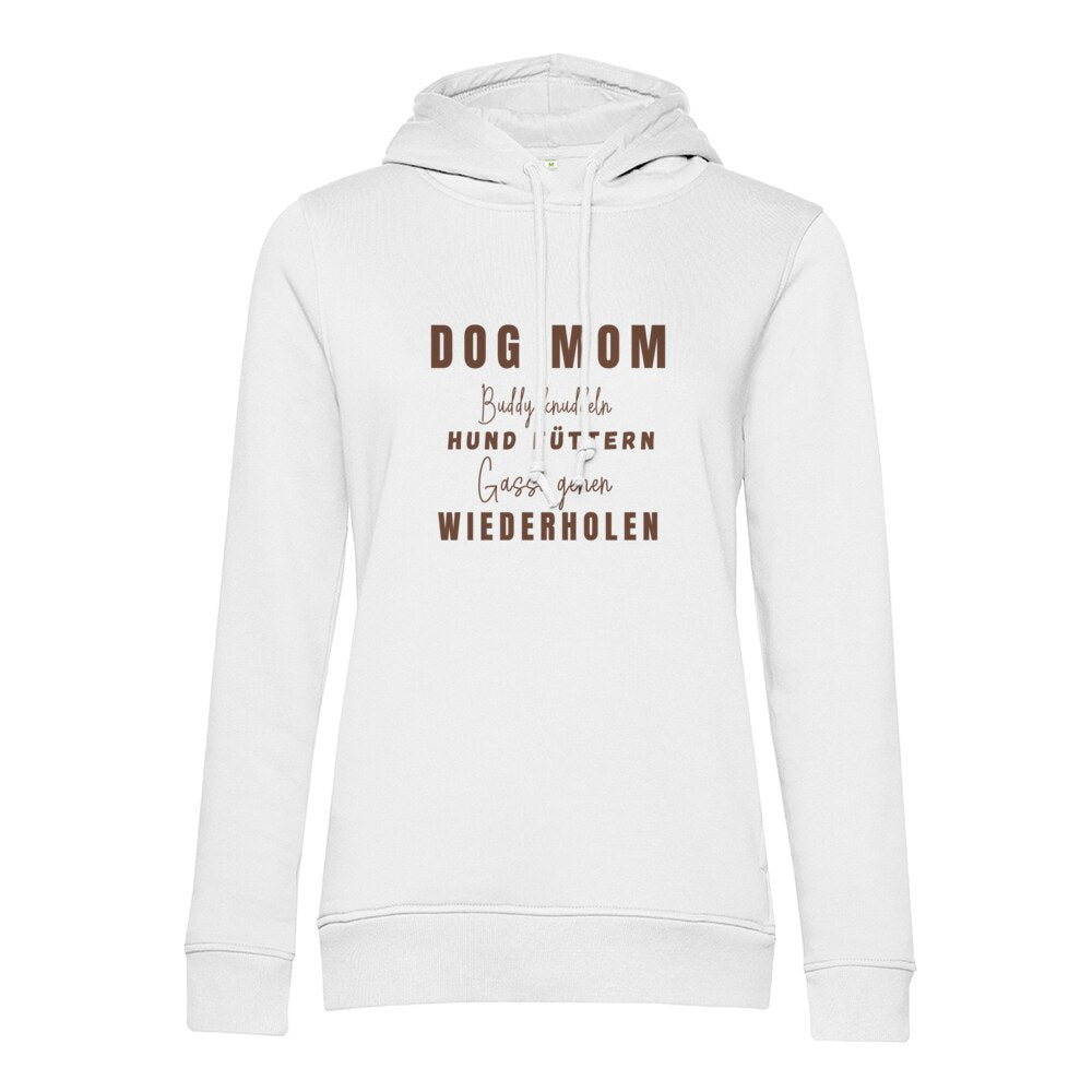 Dog Mom Lieblingshobby – personalisierbarer Damen-Hoodie