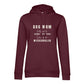Dog Mom Lieblingshobby – personalisierbarer Damen-Hoodie