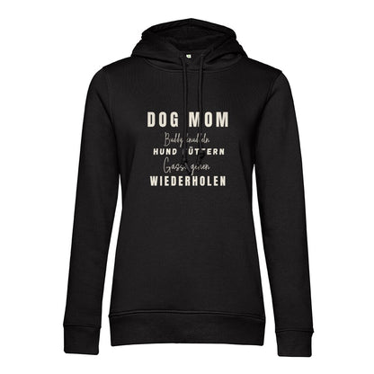 Dog Mom Lieblingshobby – personalisierbarer Damen-Hoodie