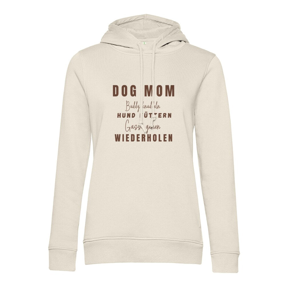 Dog Mom Lieblingshobby – personalisierbarer Damen-Hoodie