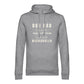 Dog Mom Lieblingshobby – personalisierbarer Herren Bio-Hoodie