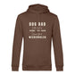 Dog Mom Lieblingshobby – personalisierbarer Herren Bio-Hoodie