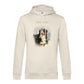 Personalisiertes Hunde Bio-Hoodie für Herren mit Foto