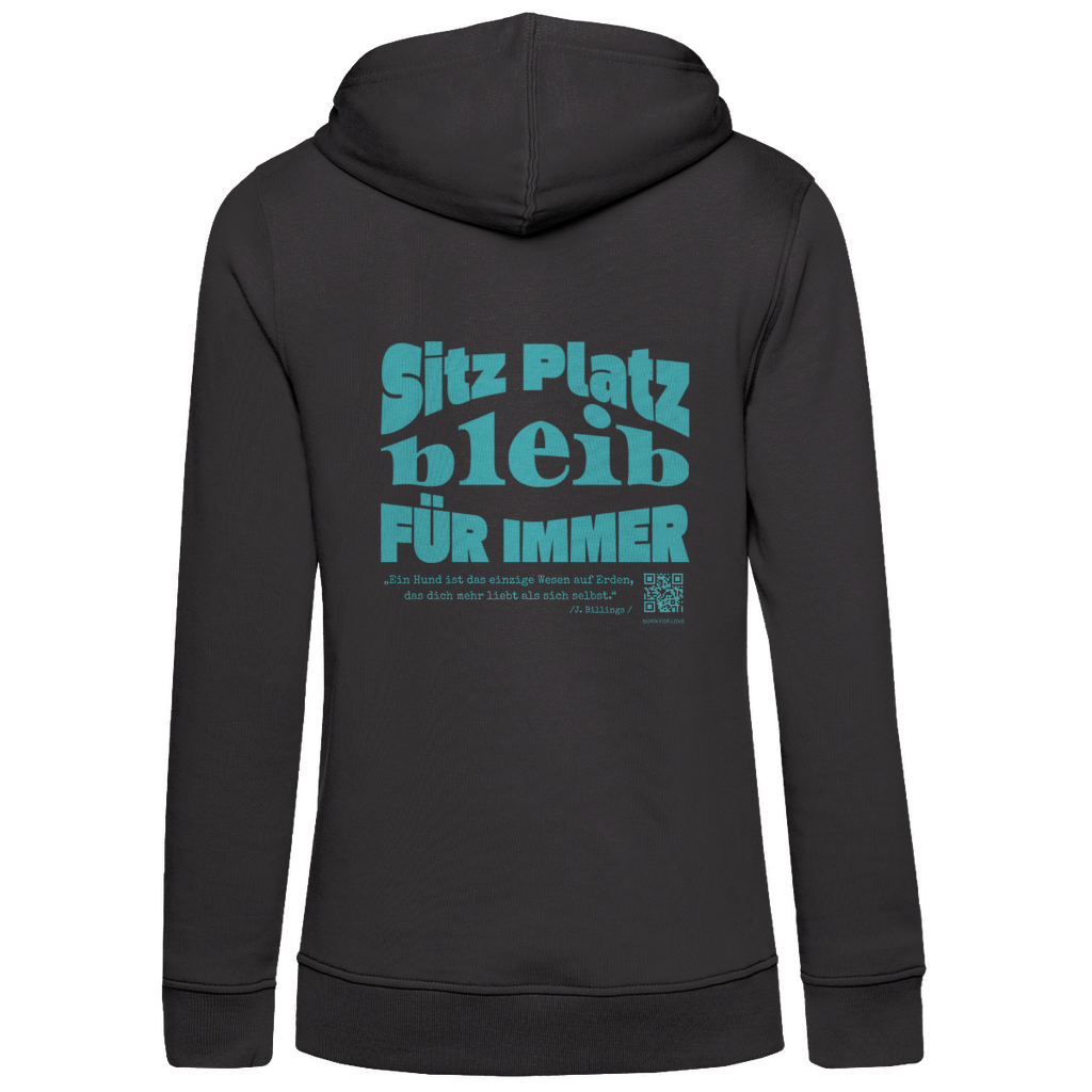 Dog Lover - Bio-Hoodie für Damen