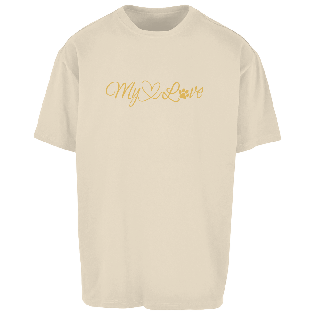 My Love - Oversize T-Shirt für Damen