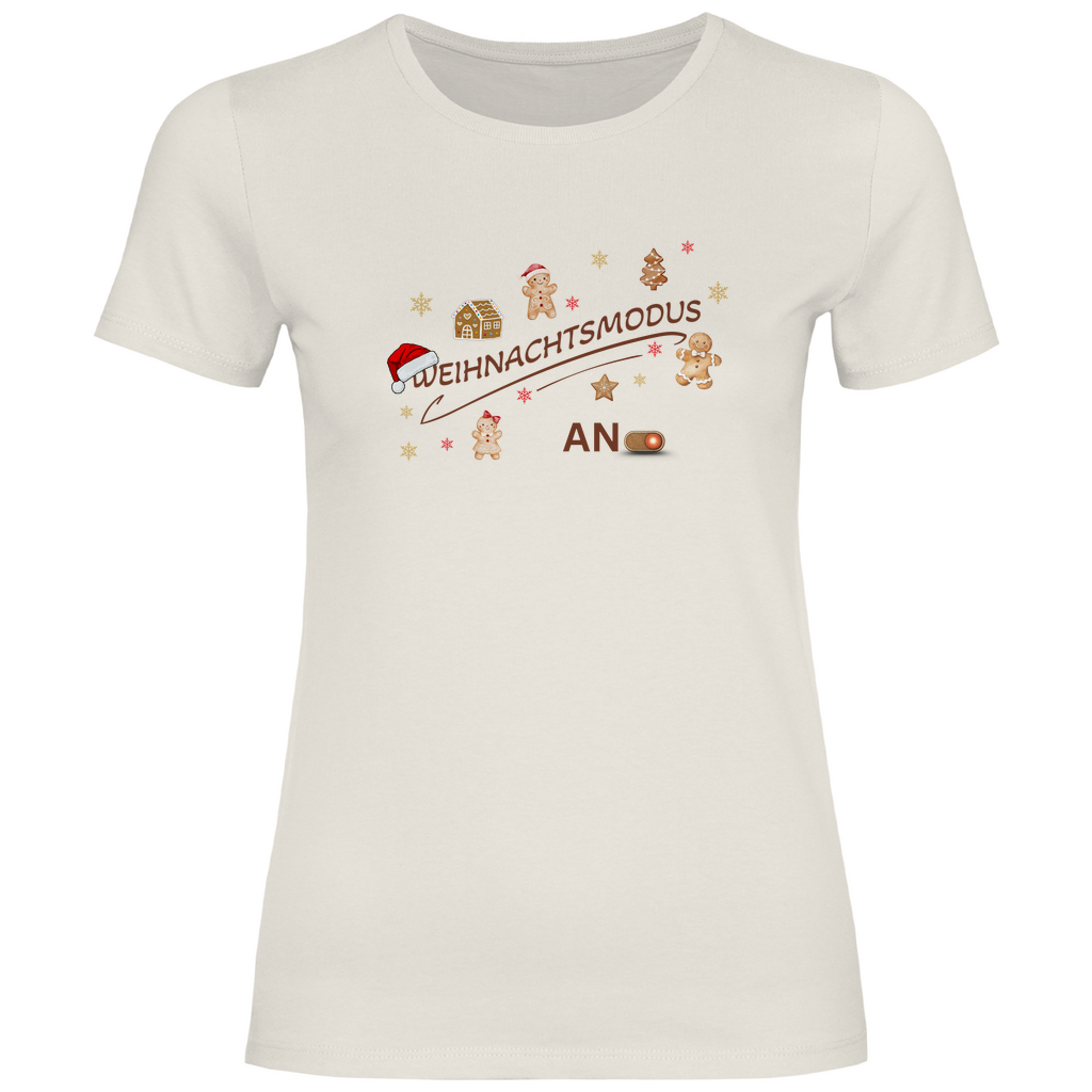 Weihnachtsmodus - T-Shirt für Damen