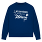 Direkt zum Herzen - Bio-Sweatshirt für Damen