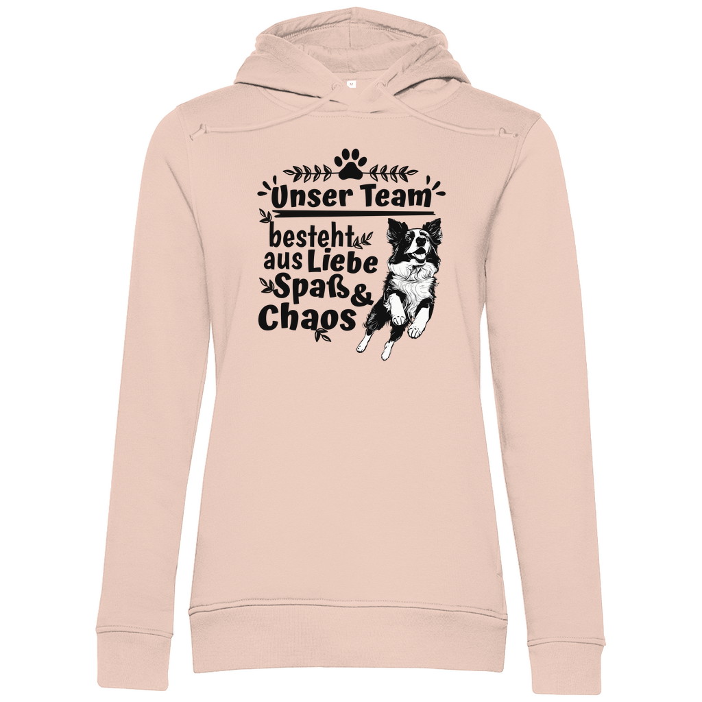 Unser Team - Bio Hoodie für Damen