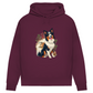 Dogs & Pines- Bio-Hoodie für Damen