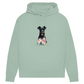 Flower Schnauzer - Bio-Hoodie für Damen