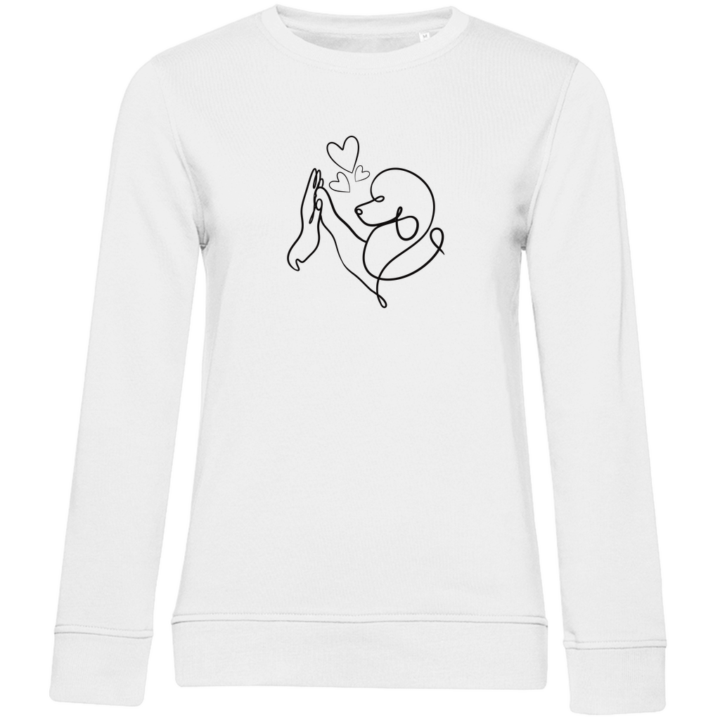 Pudelliebe - Bio-Sweatshirt für Damen