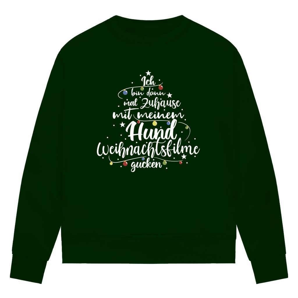 Weihnachtsfilme - Bio-Sweatshirt für Damen