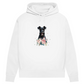 Flower Schnauzer - Bio-Hoodie für Damen