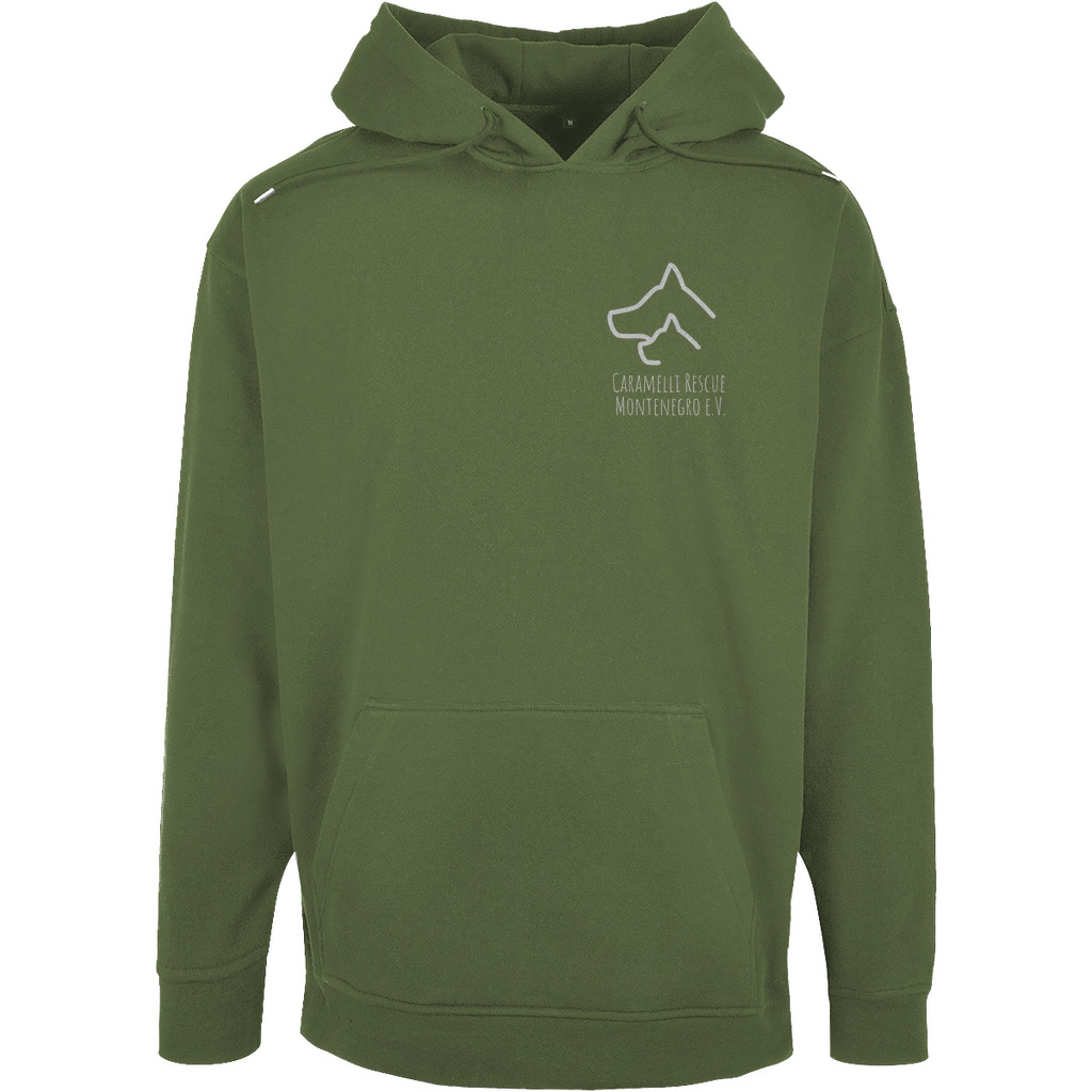 Trust Rescues - Unisex Oversize Hoodie | Caramelli | Beidseitig |Winter Kollektion