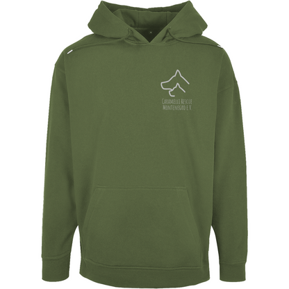 Trust Rescues - Unisex Oversize Hoodie | Caramelli | Beidseitig |Winter Kollektion