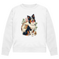 Dogs & Pines - Bio-Sweatshirt für Herren