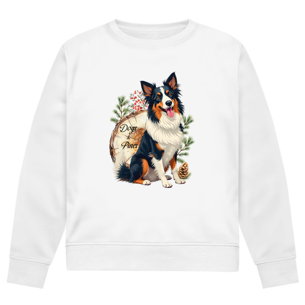 Dogs & Pines - Bio-Sweatshirt für Herren