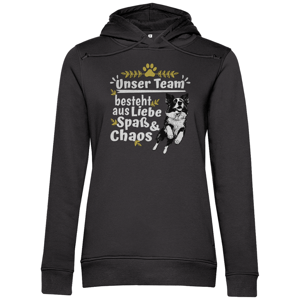 Unser Team - Bio Hoodie für Damen