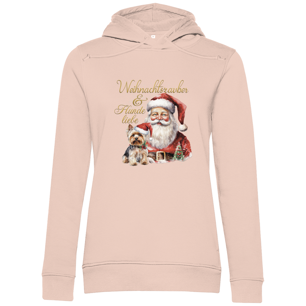 Weihnachtzauber - Bio-Hoodie für Damen-Weihnachten