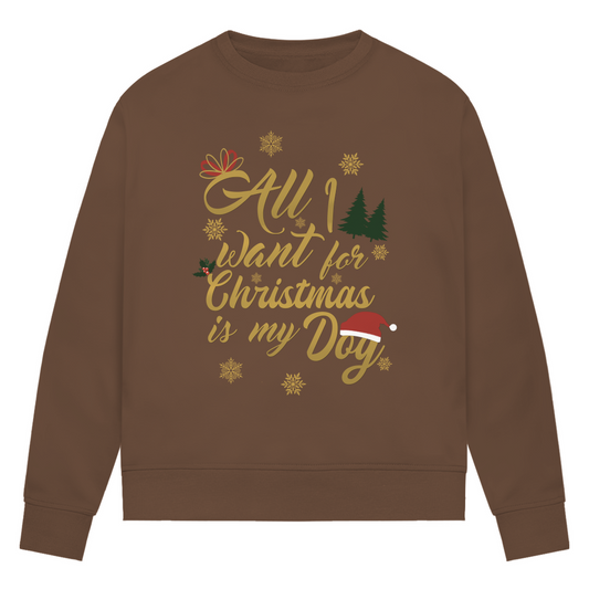 All I want - Bio-Sweatshirt für Damen