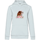 Flower Cavalier King Charles - Bio-Hoodie für Damen