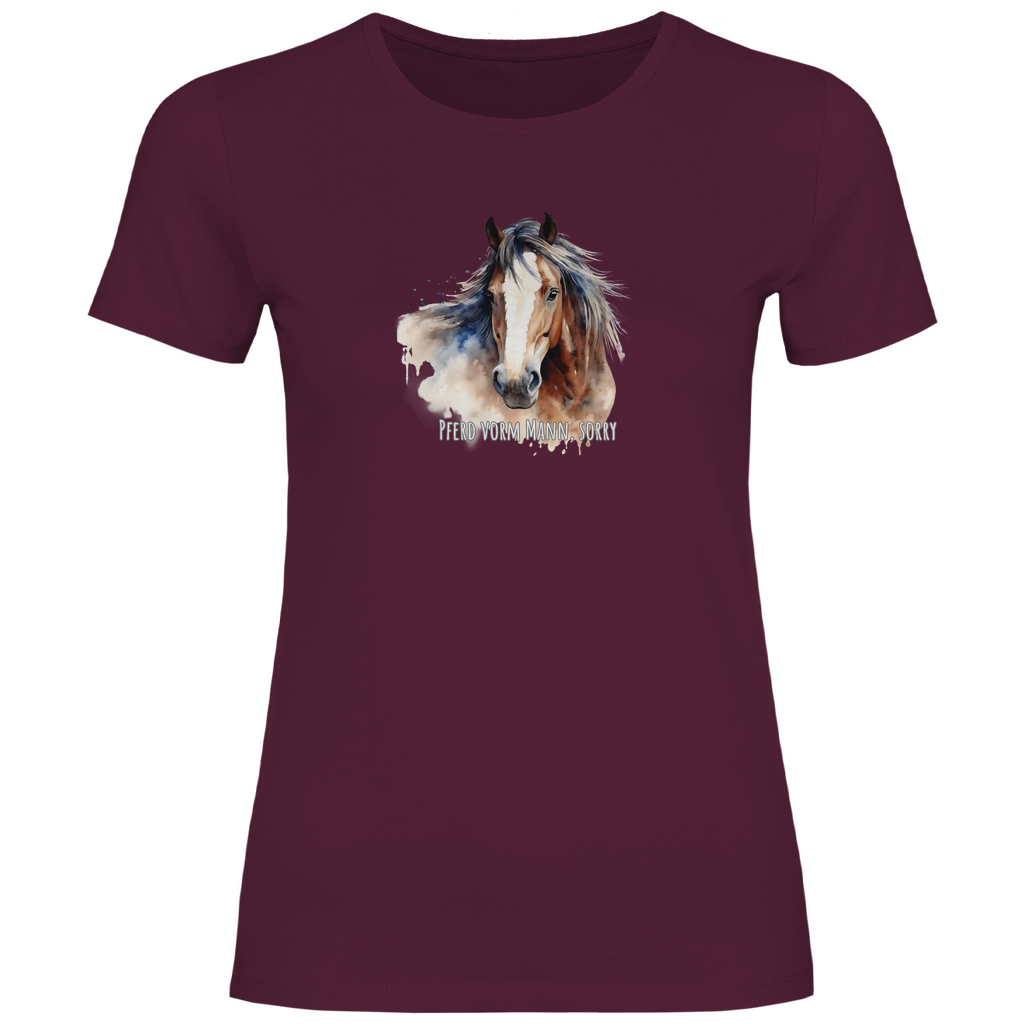 Pferd - T-Shirt für Damen