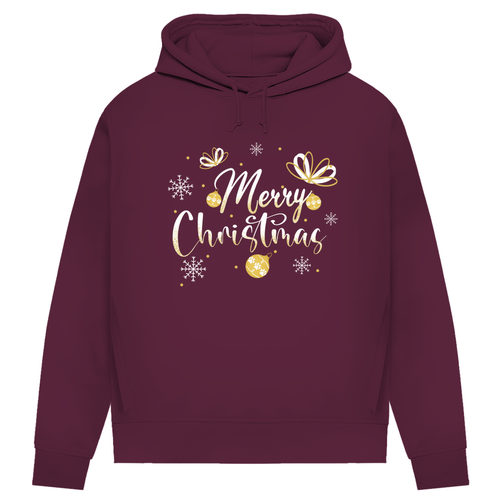 Merry Christmas - Bio-Hoodie für Damen