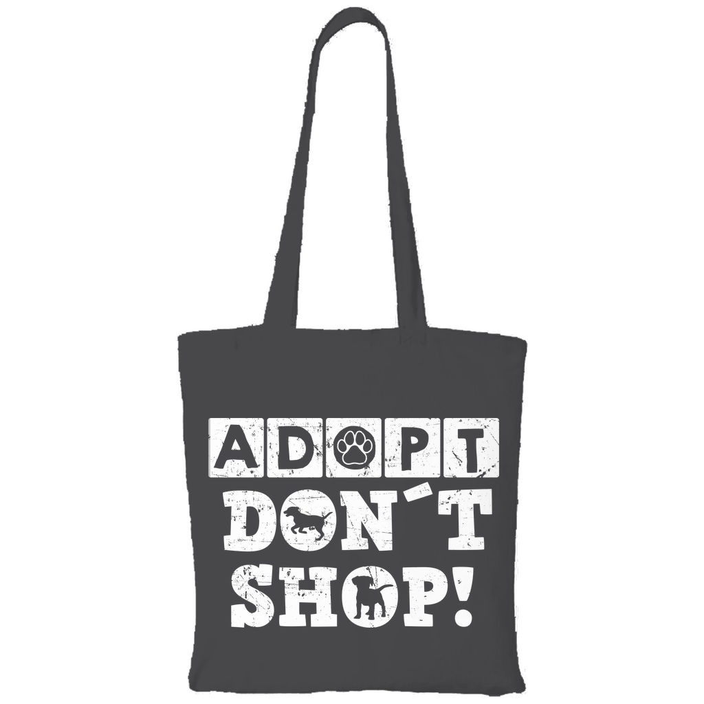 Adopt Don't Shop -Tragetasche