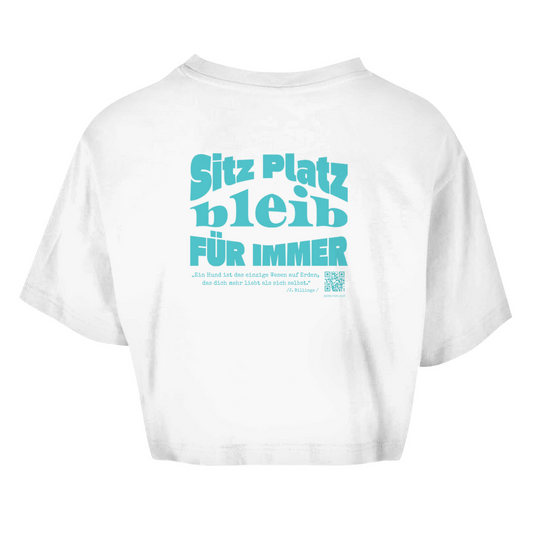 Dog Lover - Oversize Crop Top für Damen