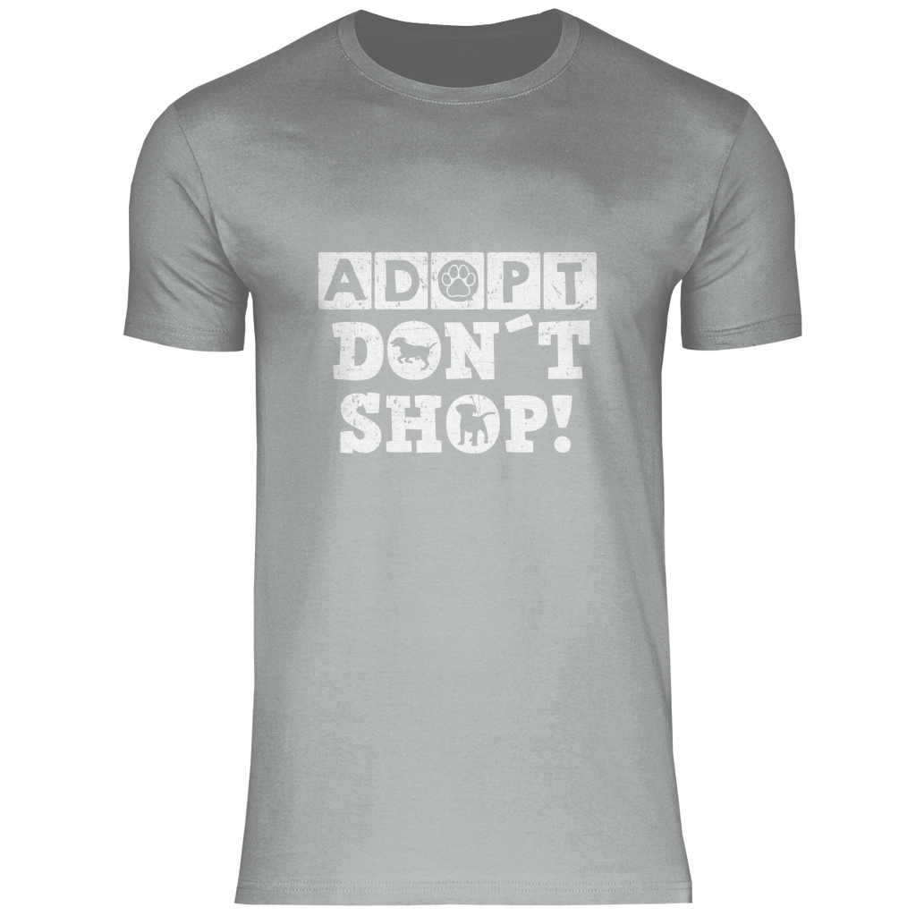 Adopt Don't Shop - Shirt für Herren