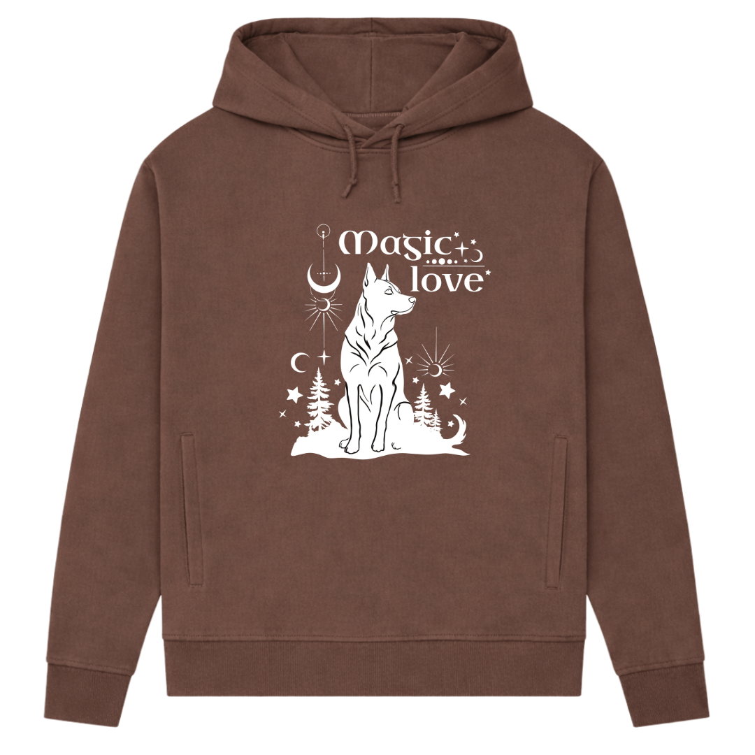 Magic Love– Hoodie aus Bio-Baumwolle für Damen