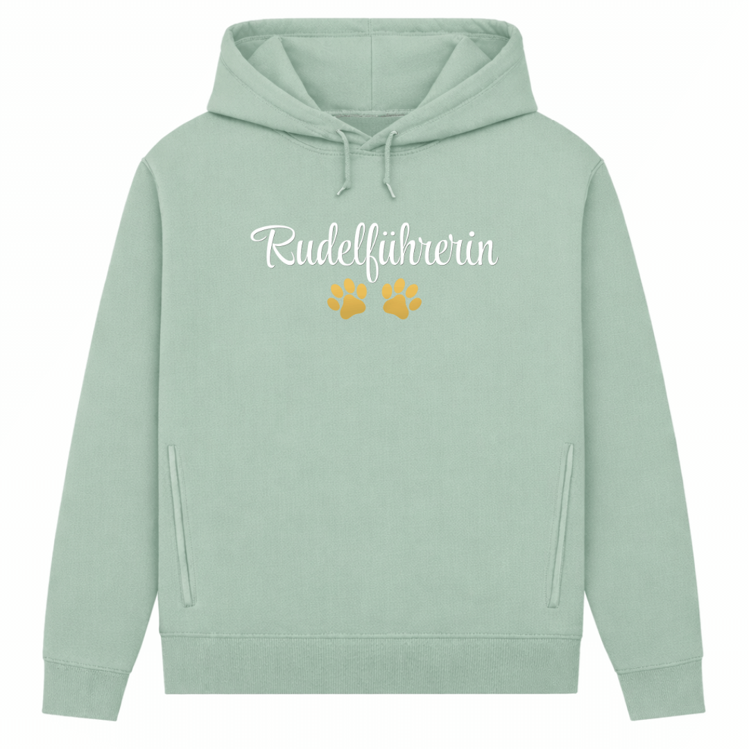 Rudelführerin– Hoodie aus Bio-Baumwolle für Damen