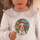 Wuff und Weihnachten - Sweatshirt für Kinder