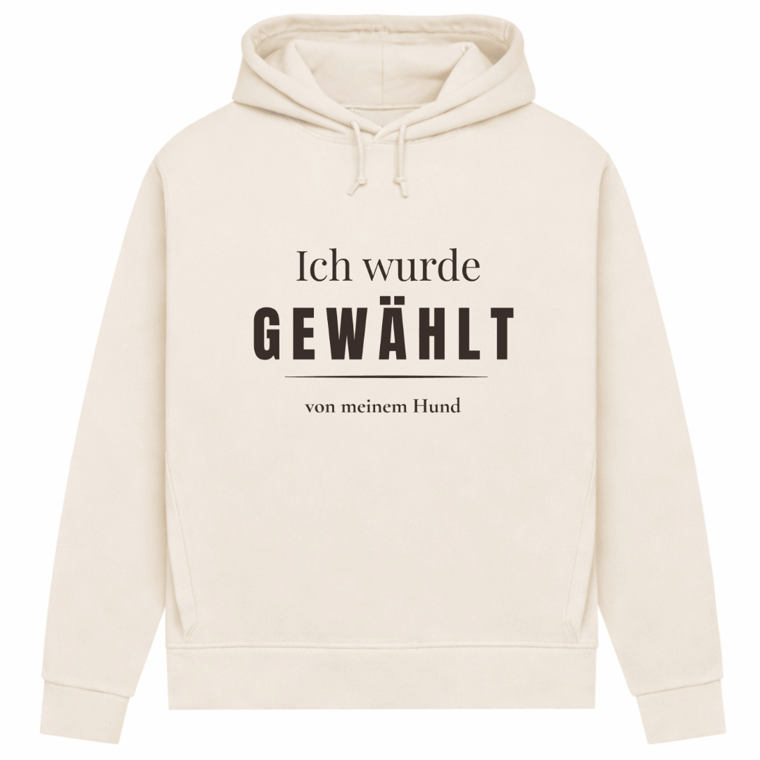 Seelenhund Statement  – Hoodie aus Bio-Baumwolle für Damen