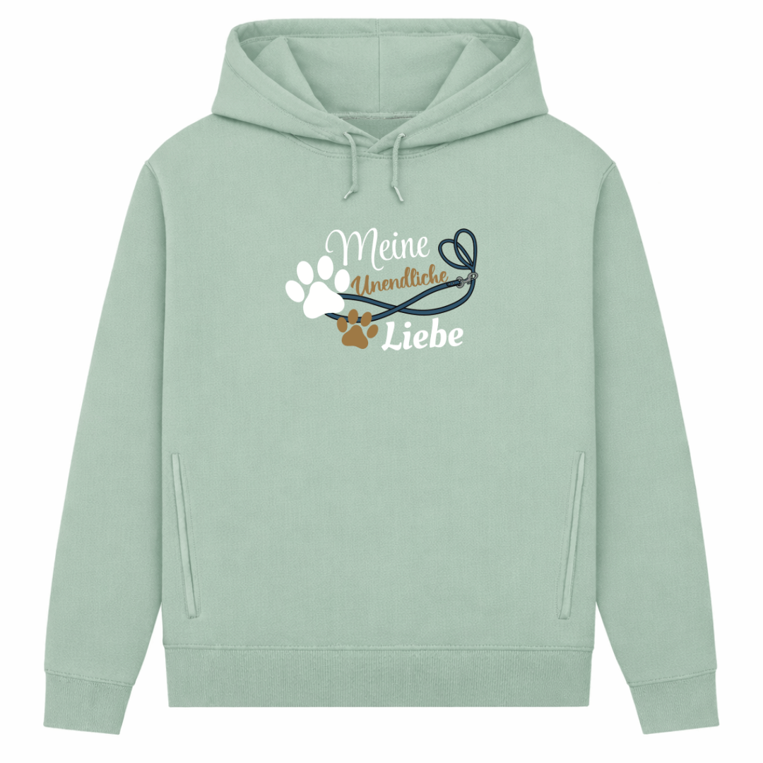 Unendlich – Hoodie aus Bio-Baumwolle für Damen