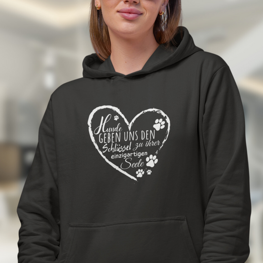 Einzigartige Seele- Bio-Hoodie für Damen