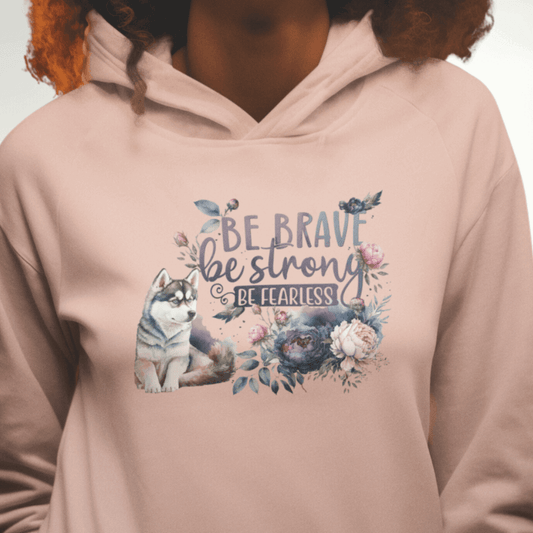 Be Strong - Bio-Hoodie für Damen