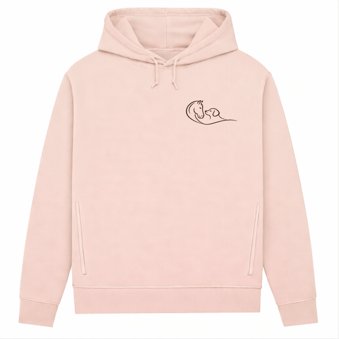 Seelenfreunde -Hoodie aus Bio-Baumwolle für Damen